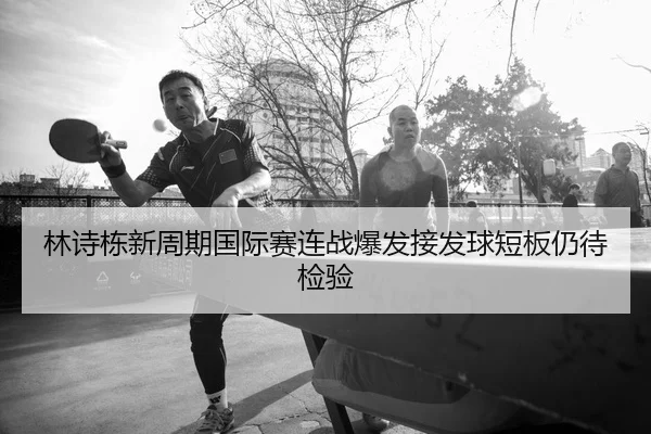 林诗栋新周期国际赛连战爆发接发球短板仍待检验